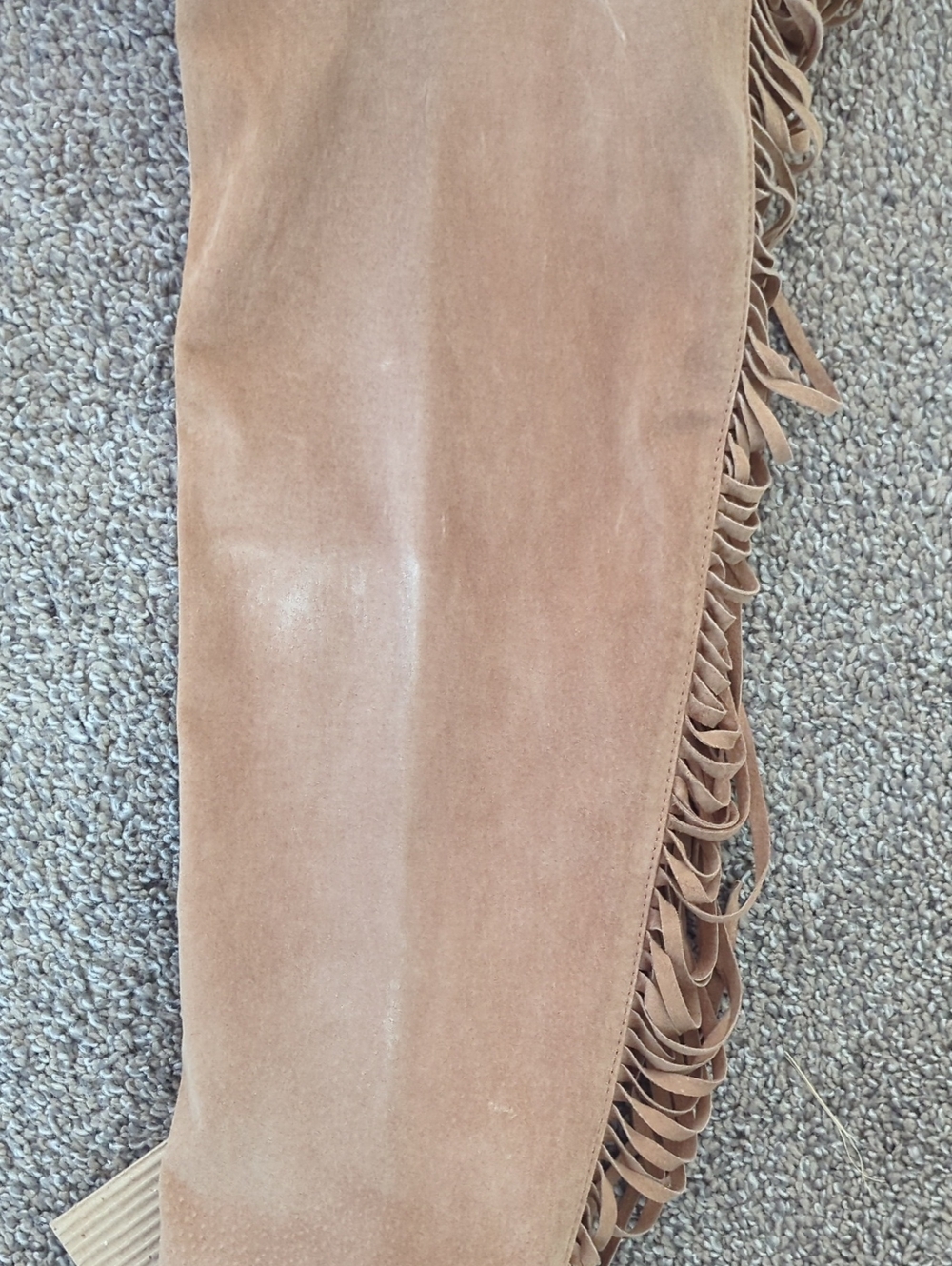 Vintage Gallery Fringed Suede Western Leather Jacket NWT - Picture 8 of 9